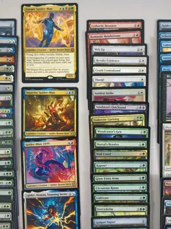 Magic 100 Commander Deck Cosmic 5 Color Spider-Man Control MTG Ready To Play - Image 4