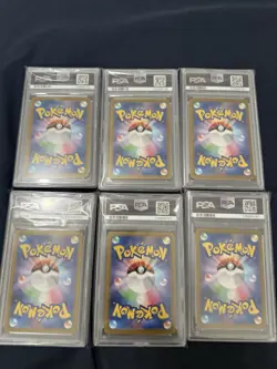 Pokemon Slab Lot 6 Slabs Total, PSA - Image 2