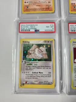 6 - Pokemon PSA Slab Lot Charmander Ponyta Zapdos Slaking Lickilicky Pikachu - Image 5