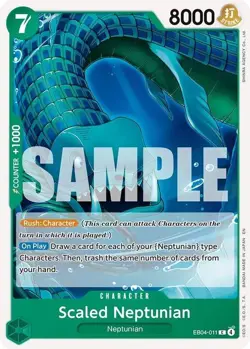 One Piece Card Game - The Azure Sea's Seven - Singles - Image 4