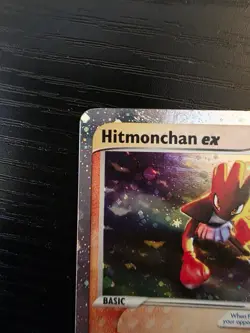 Hitmonchan Ex 98/109 Holo Ruby Sapphire Pokemon TCG LP Lightly Played English - Image 2