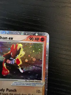 Hitmonchan Ex 98/109 Holo Ruby Sapphire Pokemon TCG LP Lightly Played English - Image 5