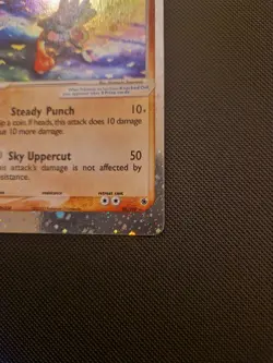 Pokemon Hitmonchan EX 98/109 Ruby & Sapphire Holo Rare LP - Image 3