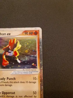Pokemon Hitmonchan EX 98/109 Ruby & Sapphire Holo Rare LP - Image 4