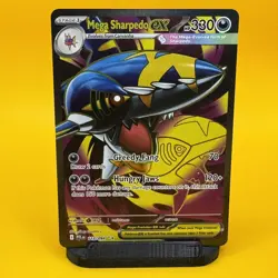 Pokemon MEGA SHARPEDO EX 113/094 - Phantasmal Flames - ULTRA RARE FULL ART - Image 1