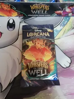 Disney Lorcana Whispers in the well Sealed Booster Pack - Image 1