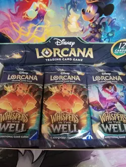 Disney Lorcana Whispers in the well Sealed Booster Pack - Image 3