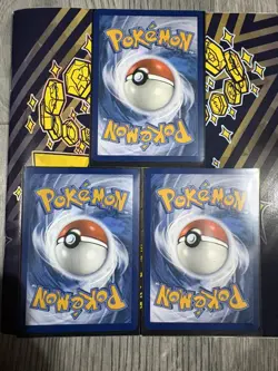 Pokemon TCG Sv08: Surging Sparks Pikachu EX Holo Card 219/191 + 223 & 228 - Image 2