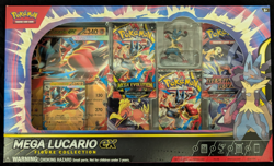 Mega Lucario EX Box Figure Collection Pokemon TCG NEW SEALED - Image 1