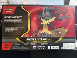 New Pokemon TCG Mega Lucario ex Premium Figure Collection Box Factory Sealed - Image 2