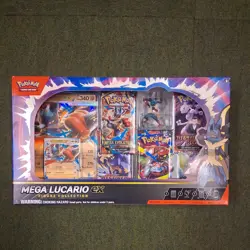 Pokemon TCG Mega Lucario Ex Premium Figure Collection - Brand New And Sealed! - Image 1
