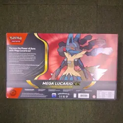 Pokemon TCG Mega Lucario Ex Premium Figure Collection - Brand New And Sealed! - Image 2