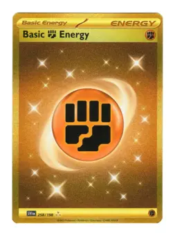 Basic Fighting Energy 258/198 SV01: Scarlet & Violet Base Set Pokemo Card NM - Image 1