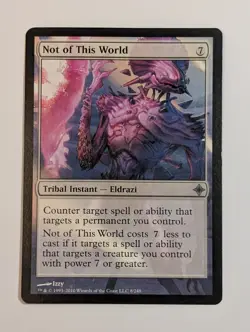 MTG Card - 1x Not of This World - Rise of the Eldrazi NM/LP, Magic The Gathering - Image 4