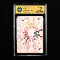 CCG 10 GemMint 2025 Union Arena JPN Action Point Card UA45BT/TLR-1-AP10 AP - Image 1