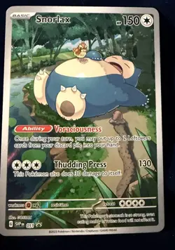 Snorlax 051 Sv: Scarlet & Violet Promo Cards Holo - Image 1