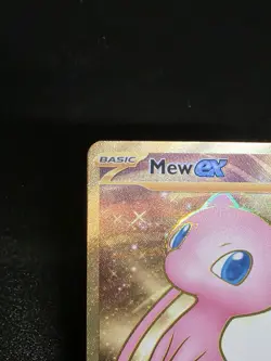 Pokemon Mew EX Gold Full Art TCG Card 205/165 Scarlet & Violet 151 Non Metal - Image 3
