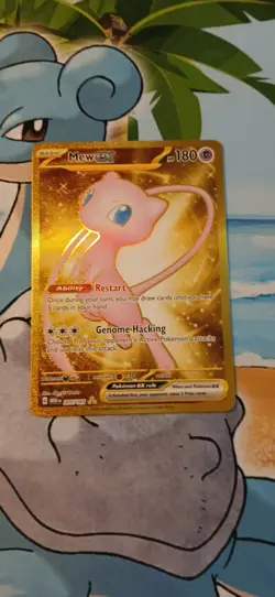 Mew ex 205/165 Sv: Scarlet & Violet 151 Holo Gold Card Pokemon 2023 Hyper Rare - Image 2