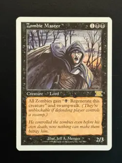 MTG - Zombie Master - 6th Edition - 1x - LP (Magic: The Gathering) - Image 1