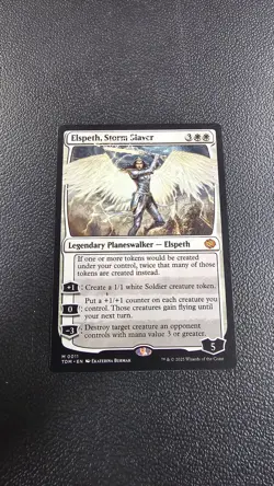 Magic The Gathering - Elspeth, Storm Slayer - 011 Tarkir - NM/M Regular Mythic - Image 1
