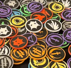 Ability Counter Set for MTG - Status Symbol Tokens for Magic: The Gathering TCG - Image 4