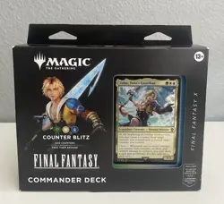 Magic: The Gathering Final Fantasy X Commander Deck - Counter Blitz - Image 1