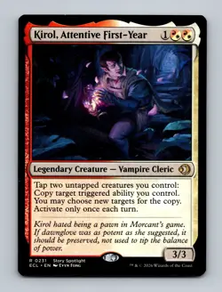 Kirol, Attentive First-Year Lorwyn Eclipsed Non-Foil MTG NM - Image 1