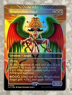 Resplendent Angel (Borderless) M The Lost Caverns of Ixalan 334 NM - Image 1