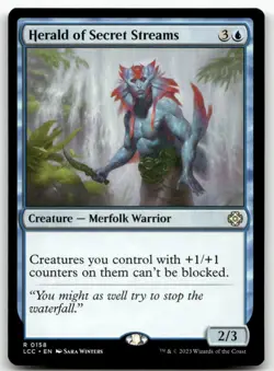 Herald of Secret Streams R Commander: The Lost Caverns of Ixalan 158 NM - Image 1