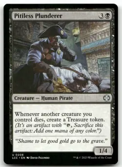 Pitiless Plunderer U Commander: The Lost Caverns of Ixalan 208 NM - Image 1