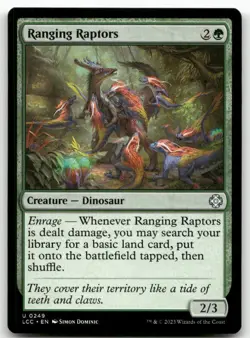 Ranging Raptors U Commander: The Lost Caverns of Ixalan 249 NM - Image 1