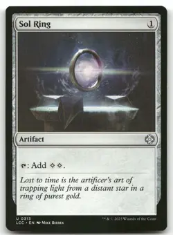 X4 Sol Ring U Commander: The Lost Caverns of Ixalan 313 NM - Image 1