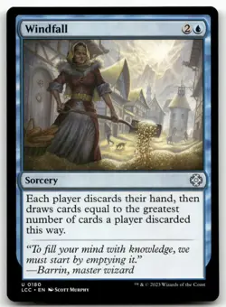 Windfall U Commander: The Lost Caverns of Ixalan 180 NM - Image 1