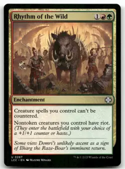 Rhythm of the Wild U Commander: The Lost Caverns of Ixalan 287 NM - Image 1