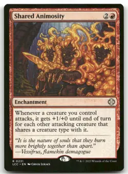 Shared Animosity R Commander: The Lost Caverns of Ixalan 231 NM - Image 1