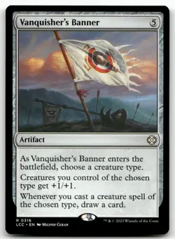 Vanquisher's Banner R Commander: The Lost Caverns of Ixalan 316 NM - Image 1