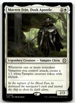 Mavren Fein, Dusk Apostle R Commander: The Lost Caverns of Ixalan 133 NM - Image 1