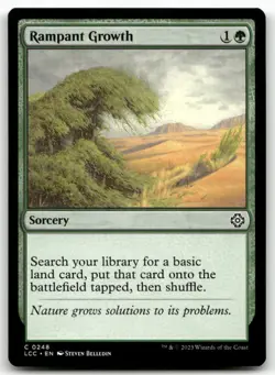 Rampant Growth C Commander: The Lost Caverns of Ixalan 248 NM - Image 1