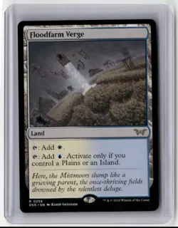 2024 MTG - Duskmourn: House of Horror - Floodfarm Verge Rare Regular - Image 1