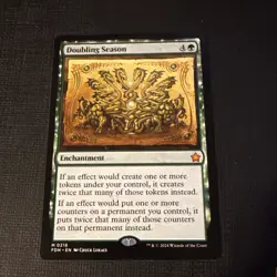 MTG Doubling Season #0216 FDN NM - Image 3