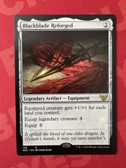 Blackblade Reforged R Commander: Kamigawa: Neon Dynasty 146 Normal NM - Image 1