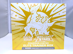 Brilliant Stars Pokemon Center ETB Sword & Shield Elite Trainer Box - Small Tear - Image 1