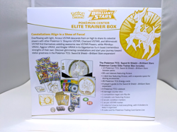 Brilliant Stars Pokemon Center ETB Sword & Shield Elite Trainer Box - Small Tear - Image 3