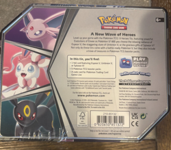 Pokemon TCG V Heroes Tin Sylveon V, Factory Sealed Brand New - Image 2