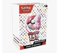 Pokemon Scarlet & Violet 151 Booster Bundle Box Mew 6 Booster Packs English - Image 1