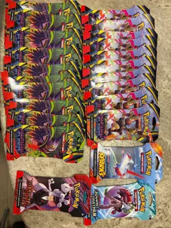 Pokemon TCG Mega Evolution Phantasmal Sleeved Booster Lot of 23 - Image 1