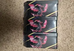 Pokemon TCG Crown Zenith Galarian Bird Tins Set of 3 Zapdos Articuno Moltres New - Image 2