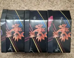 Pokemon TCG Crown Zenith Galarian Bird Tins Set of 3 Zapdos Articuno Moltres New - Image 5