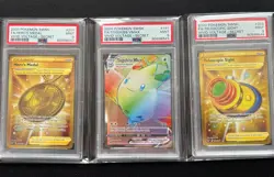 2020 Pokemon Vivid Voltage Secret Rare Lot 201, 203 , 191. PSA 9 MINT - Image 1