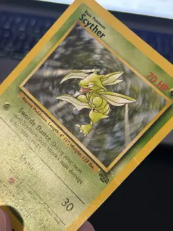Pokemon Scyther 26/64 Jungle HP/DMG - Image 3